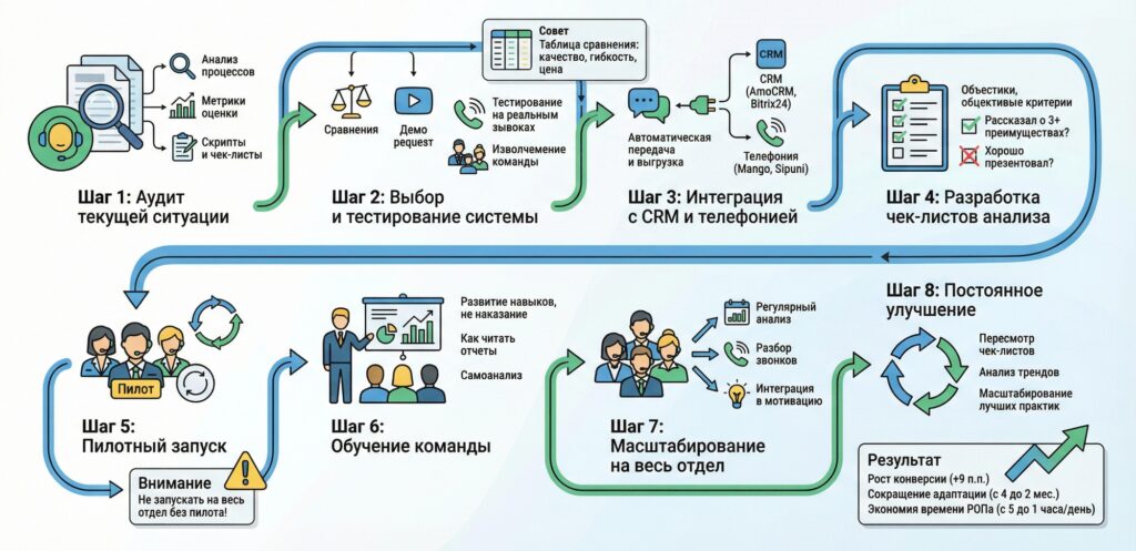 Как внедрить речевую аналитику