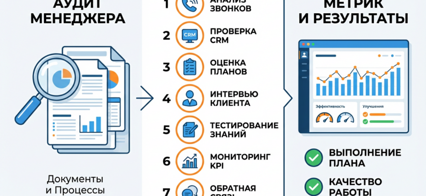 Как проверить менеджера по продажам — методы аудита