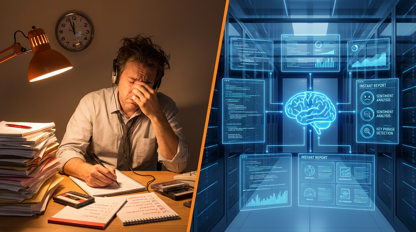 Методы анализа разговоров: ручной vs автоматический