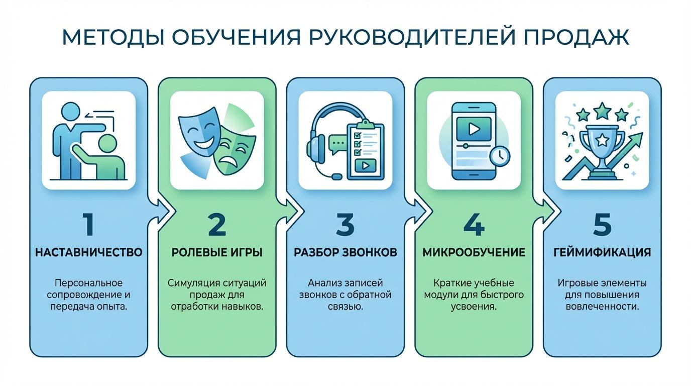 Методы обучения менеджеров по продажам