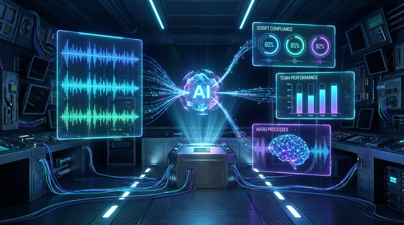 Дашборд речевой аналитики — автоматический контроль скриптов