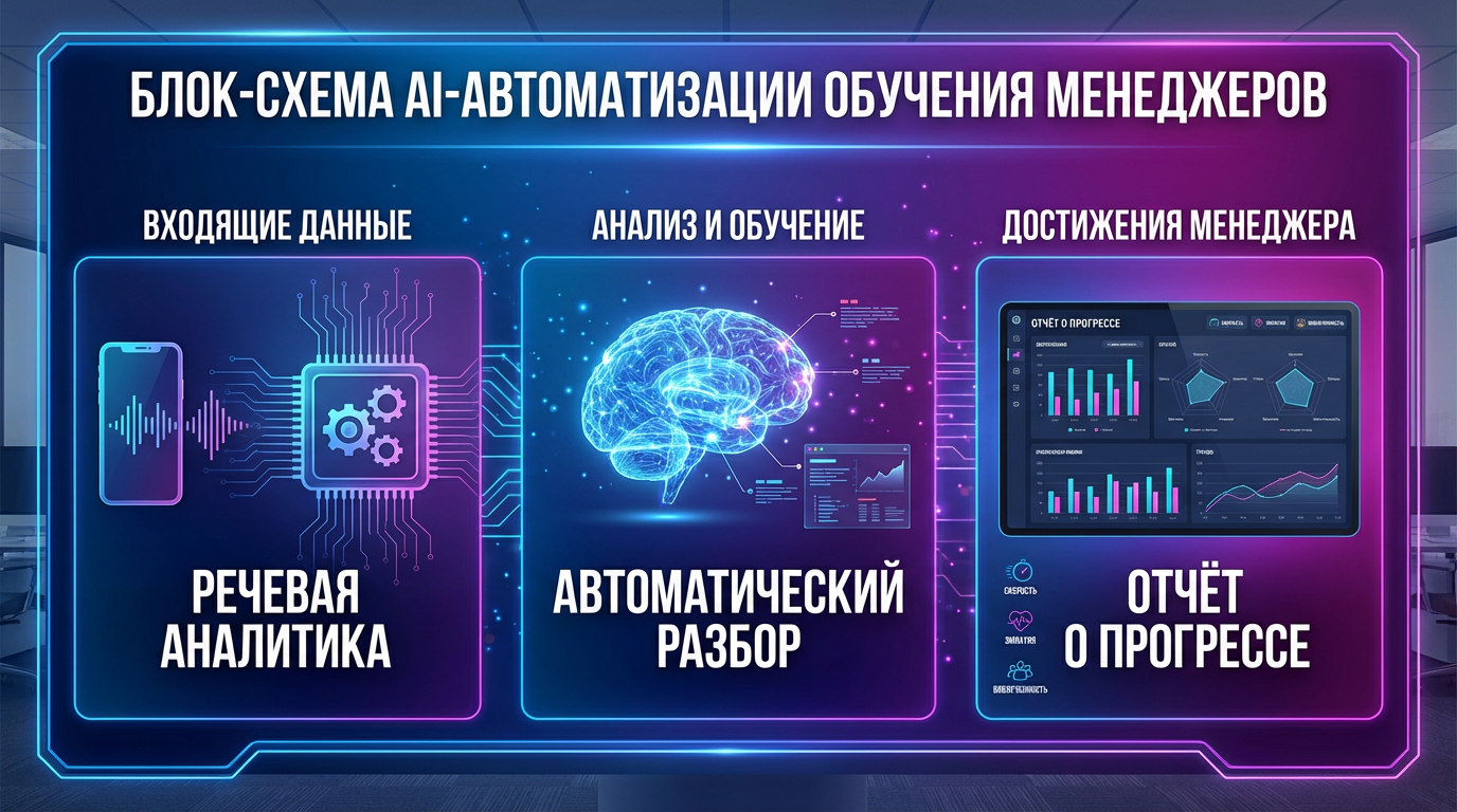 Автоматизация обучения менеджеров с ИИ