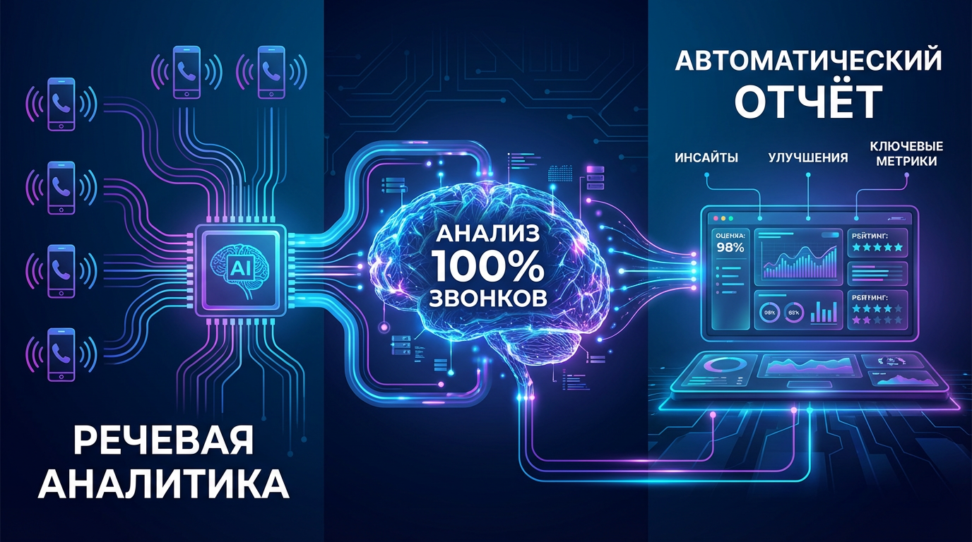 Автоматизация анализа звонков с ИИ