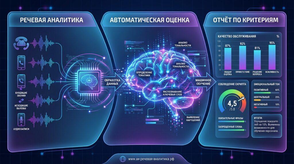 Автоматизация оценки звонков с помощью ИИ