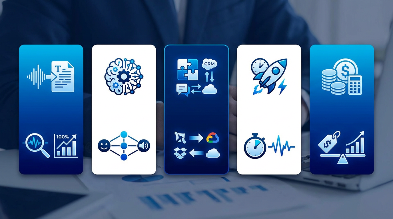Критерии выбора AI-системы речевой аналитики