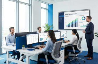 Как увеличить продажи — команда отдела продаж за работой