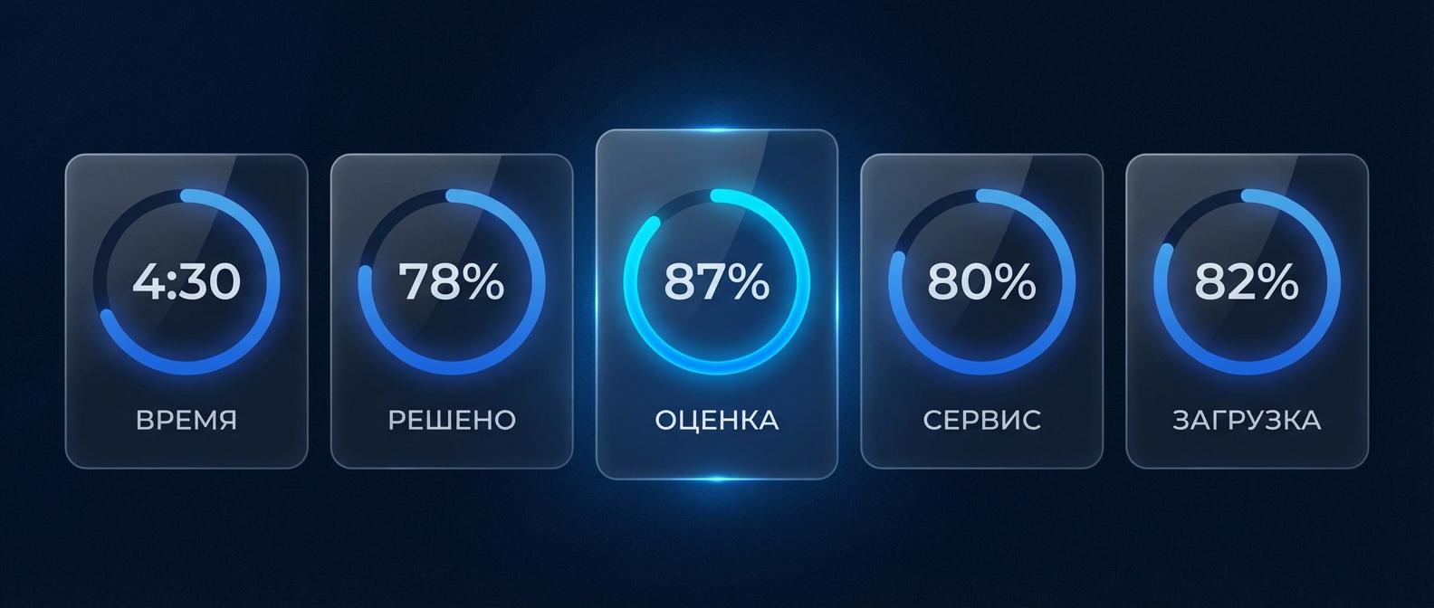 KPI операторов колл-центра: AHT, FCR, CSAT, Service Level