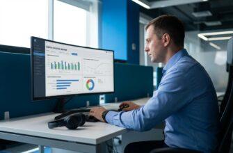 Оценка качества звонков менеджеров — РОП анализирует дашборд