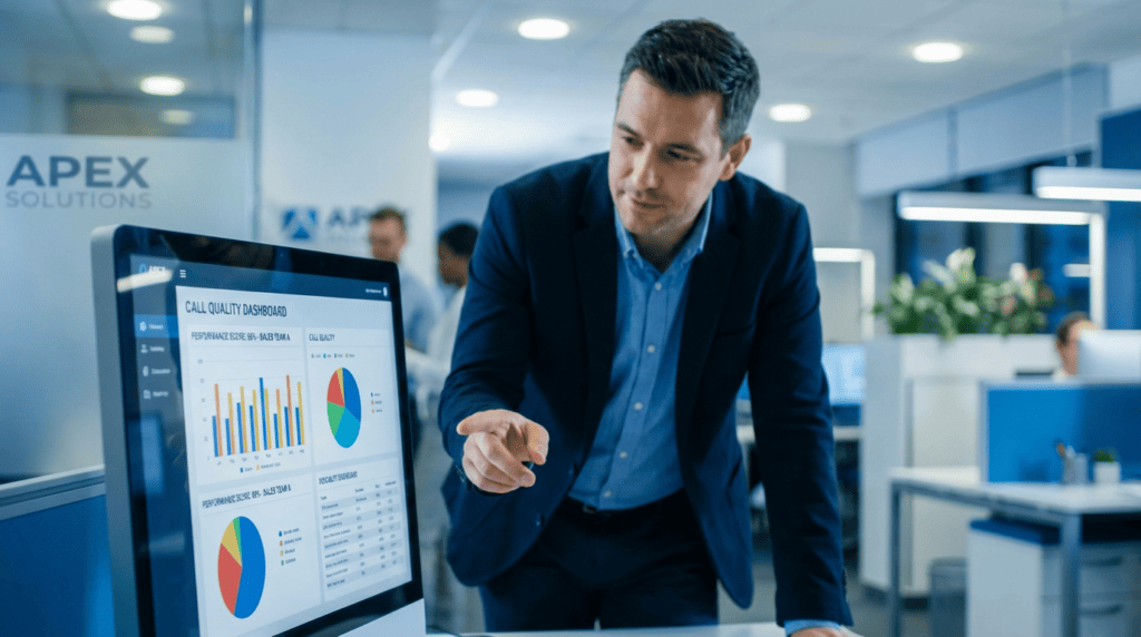 Оценка звонков менеджеров — дашборд РОПа с критериями качества