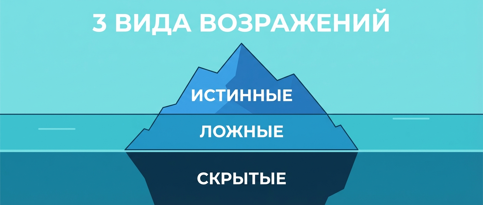 Виды возражений клиентов: истинные, ложные и скрытые
