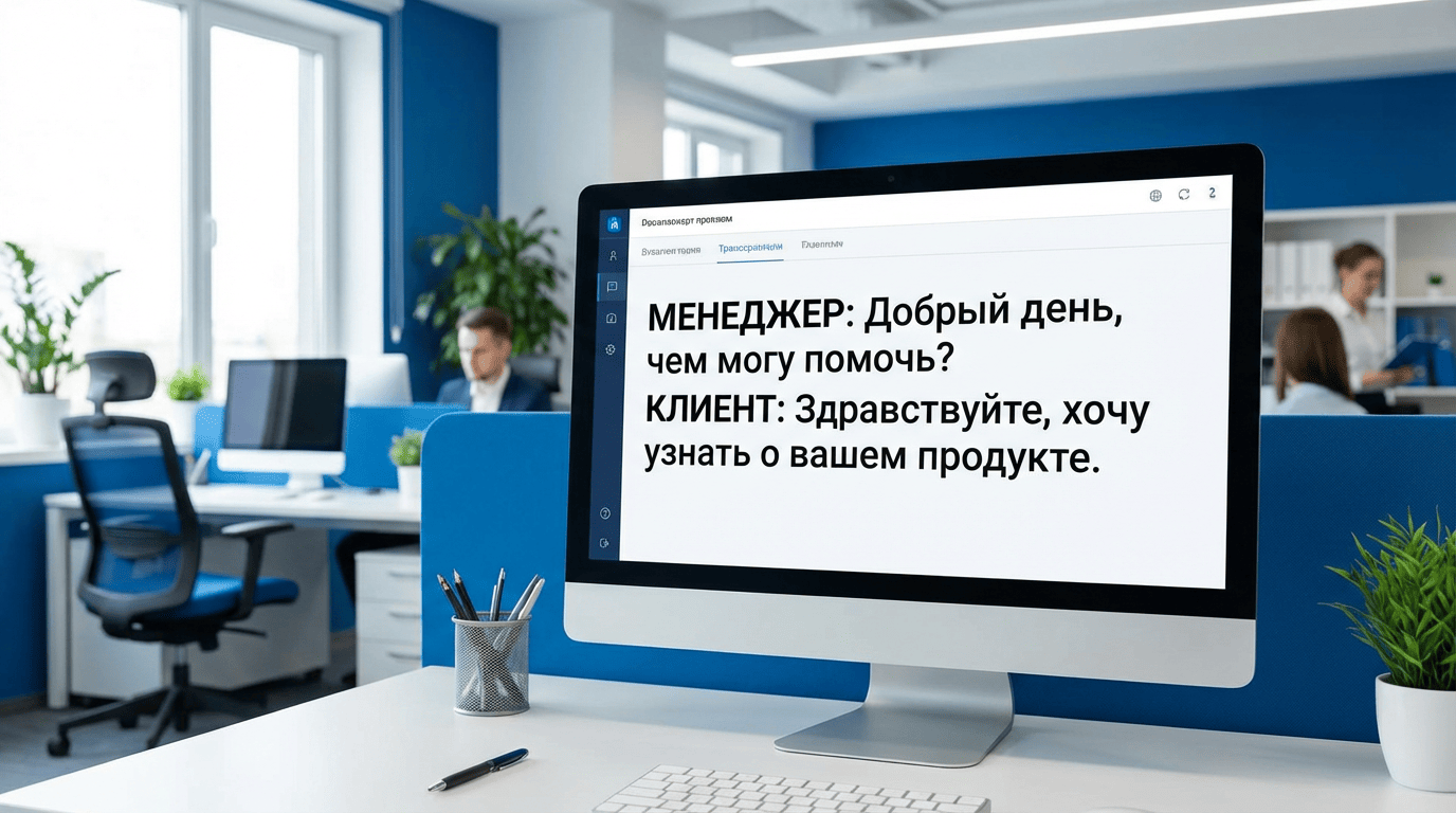 Расшифровка звонков — автоматический перевод аудио в текст