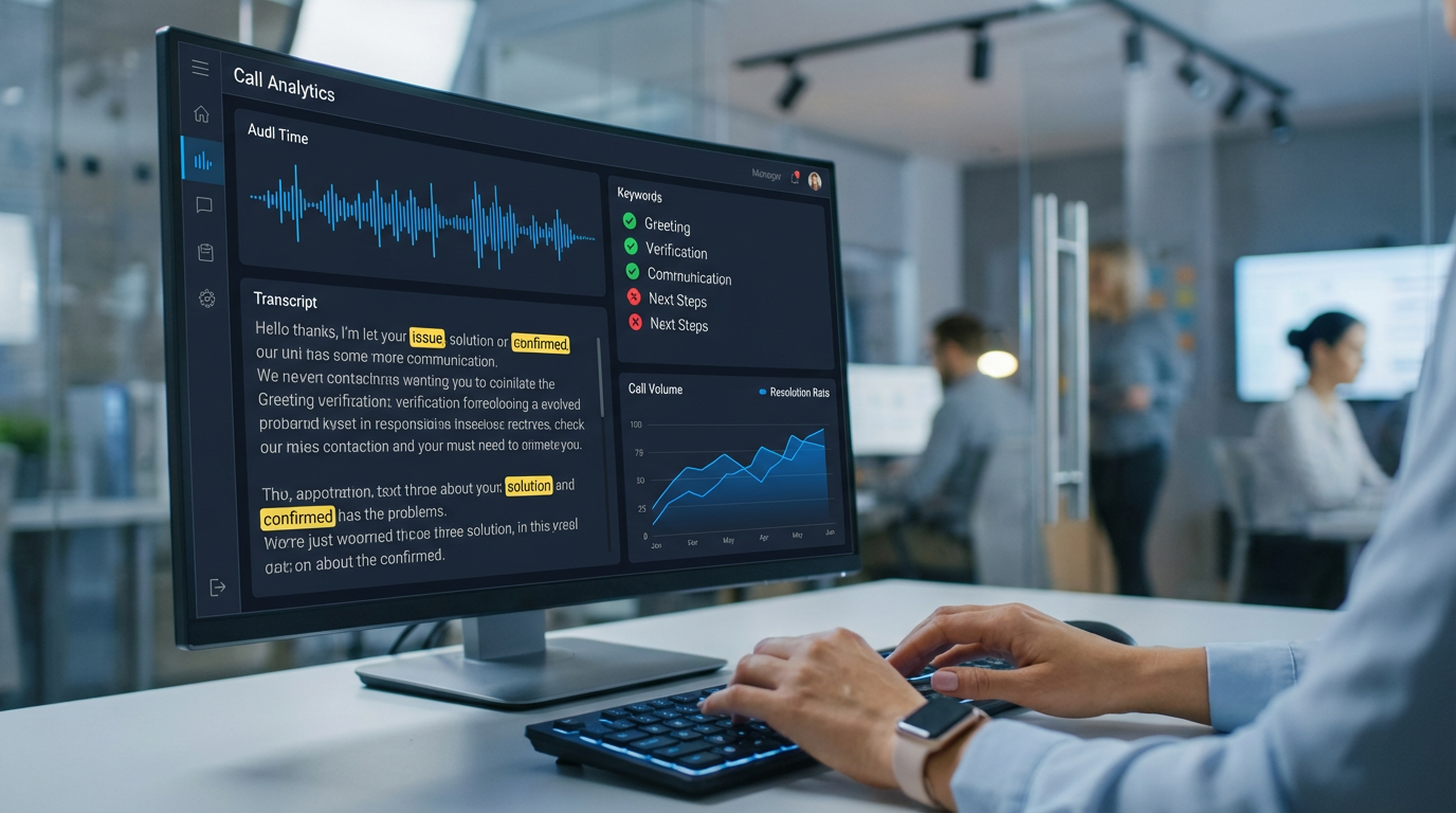 Дашборд речевой аналитики — анализ звонков отдела продаж