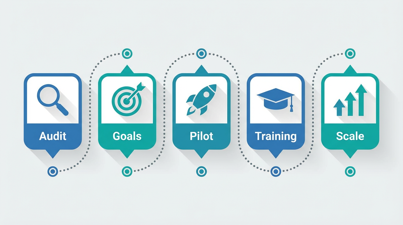 Дорожная карта внедрения ИИ в отдел продаж