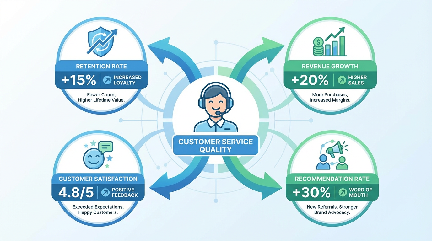 Kachestvo Obsluzhivaniya Vliyanie