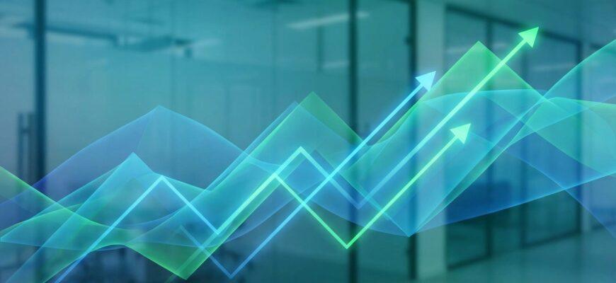 Способы повышения ROI — абстрактная визуализация роста окупаемости