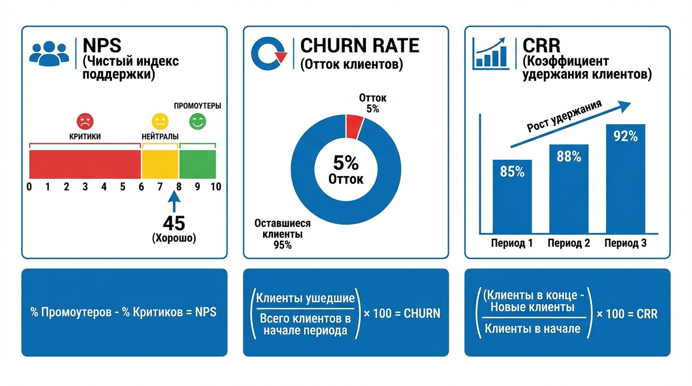 Метрики лояльности клиентов
