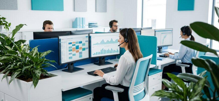 Медицинский колл-центр: оператор принимает звонок от пациента