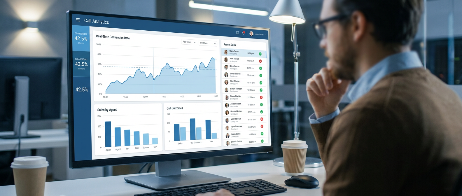 Контроль качества звонков юридической компании: дашборд с аналитикой