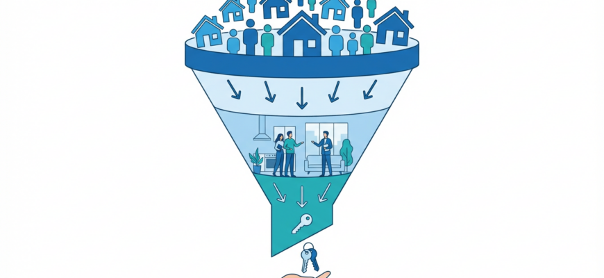 Воронка продаж в недвижимости - от заявки до сделки