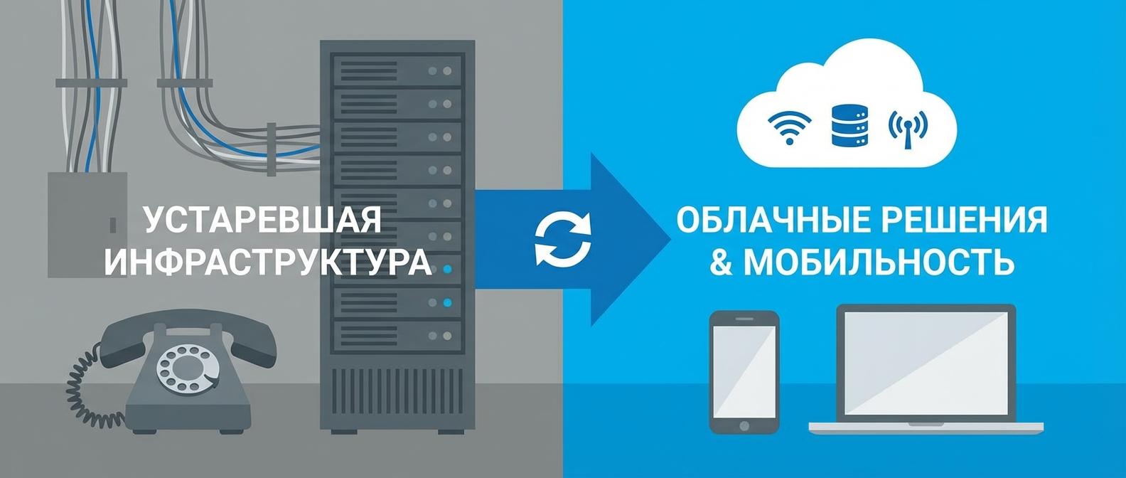 Сравнение обычной и IP-телефонии для бизнеса - преимущества перехода