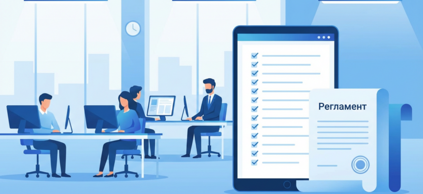 Регламент отдела продаж — документ со стандартами работы менеджеров