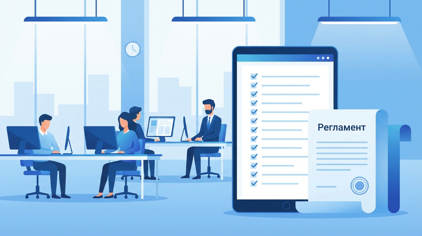 Регламент отдела продаж — документ со стандартами работы менеджеров