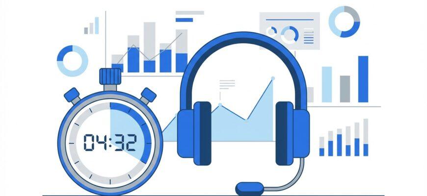Среднее время разговора в продажах: измерение и анализ