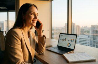 Менеджер продает услугу по телефону - продажа услуг по телефону