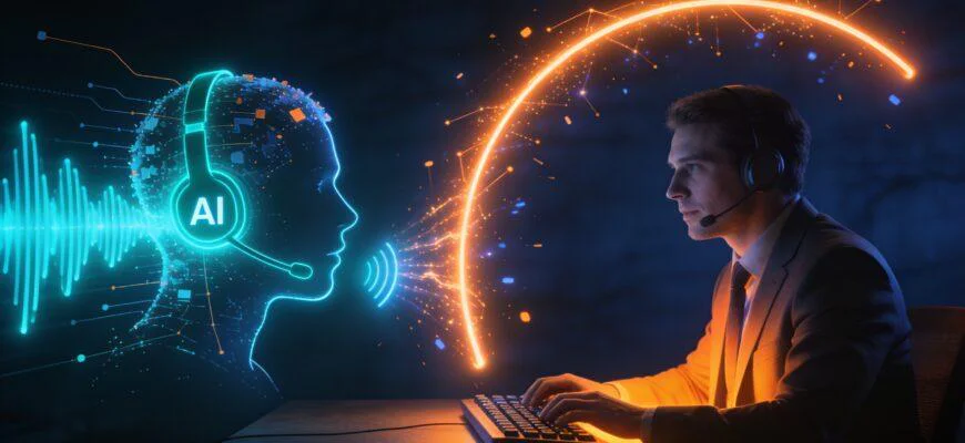 голосовой AI в контакт-центрах работает рядом с живыми менеджерами в 2026 году