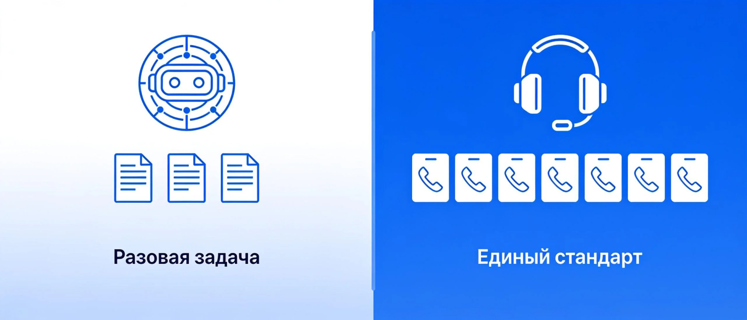 Универсальный AI-агент для разовой задачи и специализированный инструмент для потока звонков