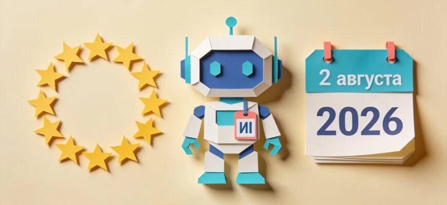 Правила прозрачности ИИ в ЕС с 2 августа 2026 года: требования статьи 50 AI Act
